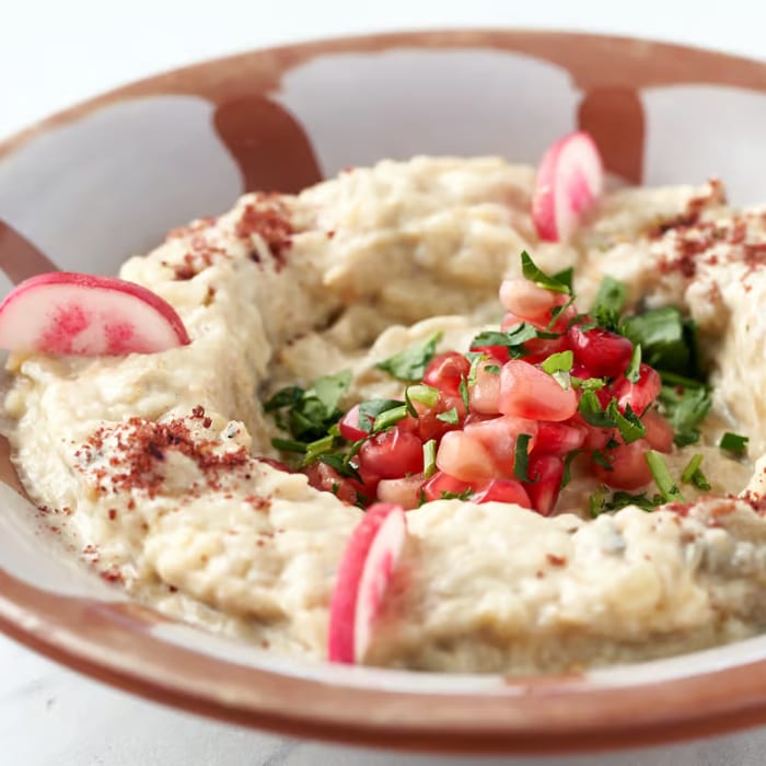 Baba Ghanouj (Grilled Eggplant).